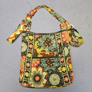 Vera Bradley X Mickey Mouse- Multicolor- Floral- Crossbody- Shoulder Bag- NWOT